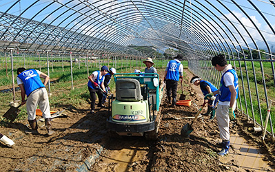 九州北部豪雨復旧支援活動